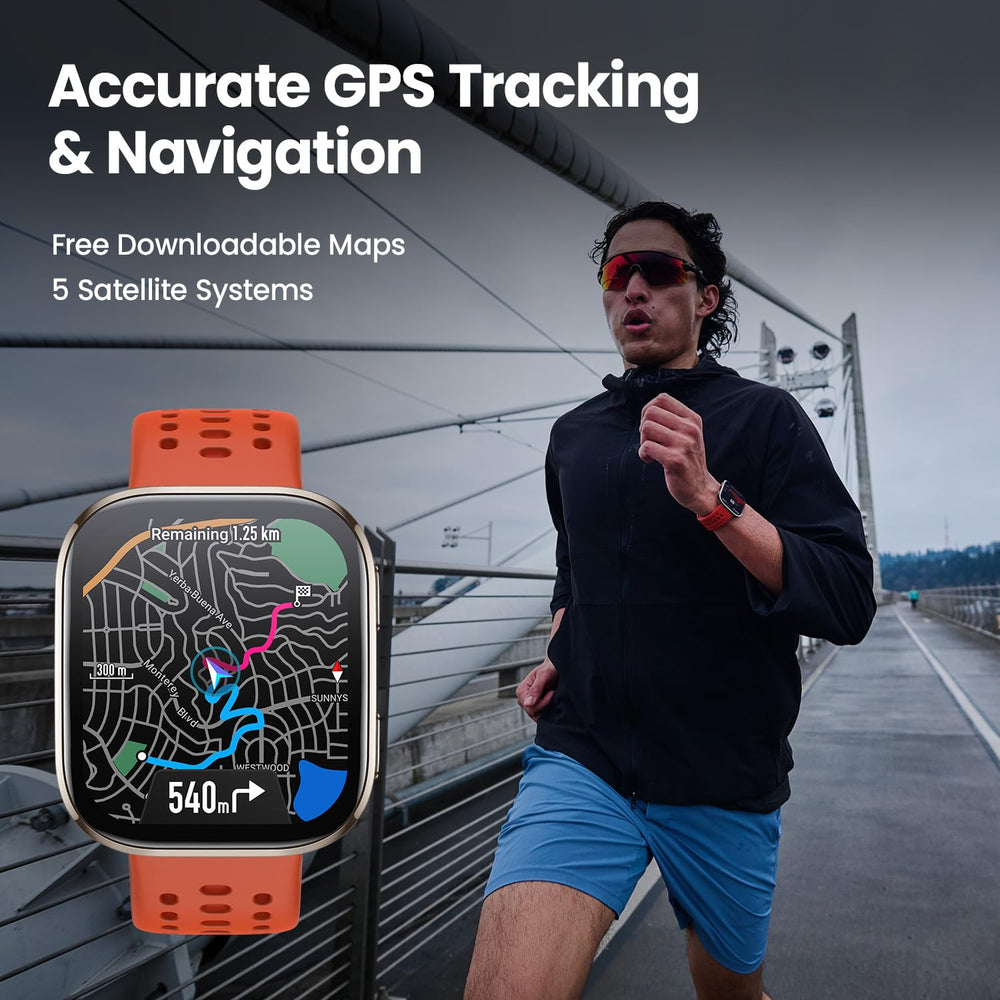 Amazfit Bip 6, 140+ workout modes on screen for versatile training.