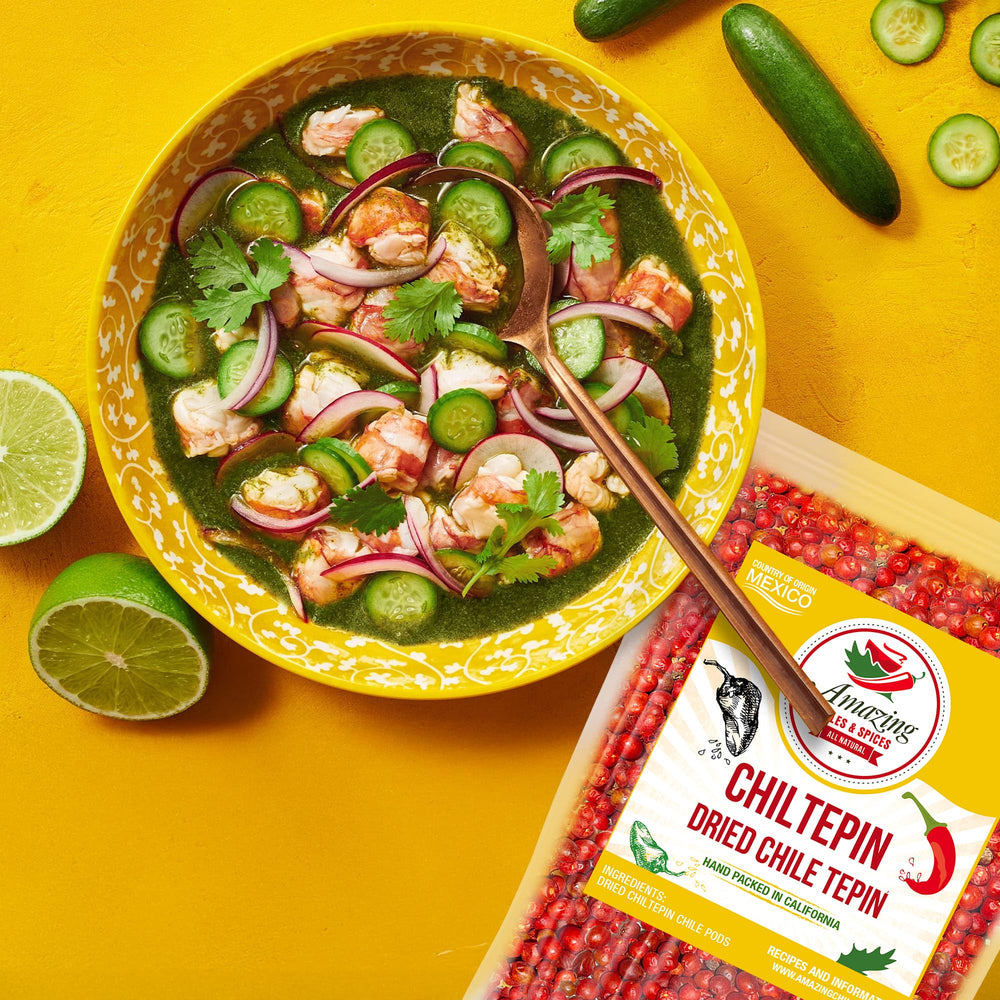 Amazing Chiles & Spices Chiltepin for meat marinades with smoky edge