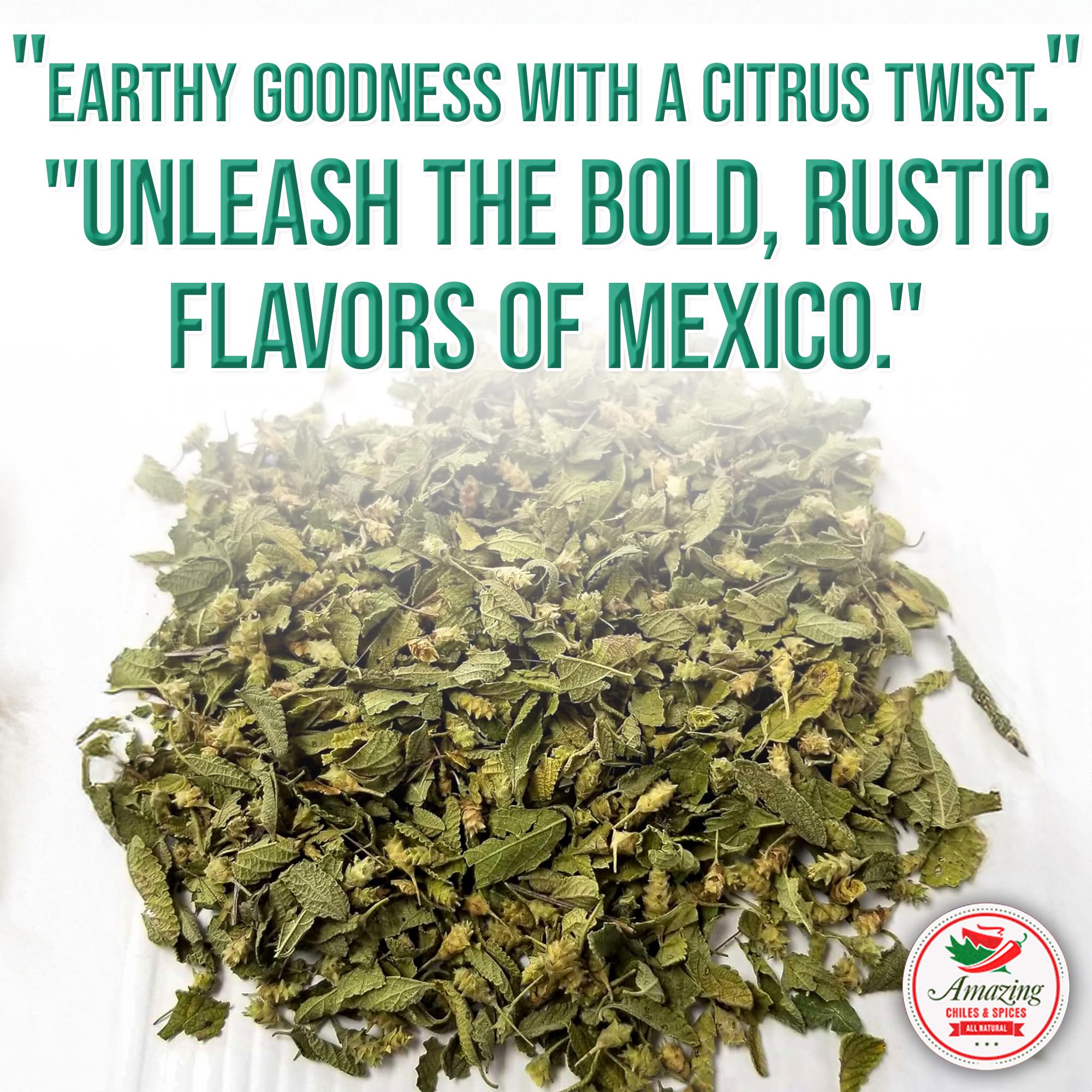 Amazing Chiles & Spices oregano stored in a kitchen jar for quick seasoning