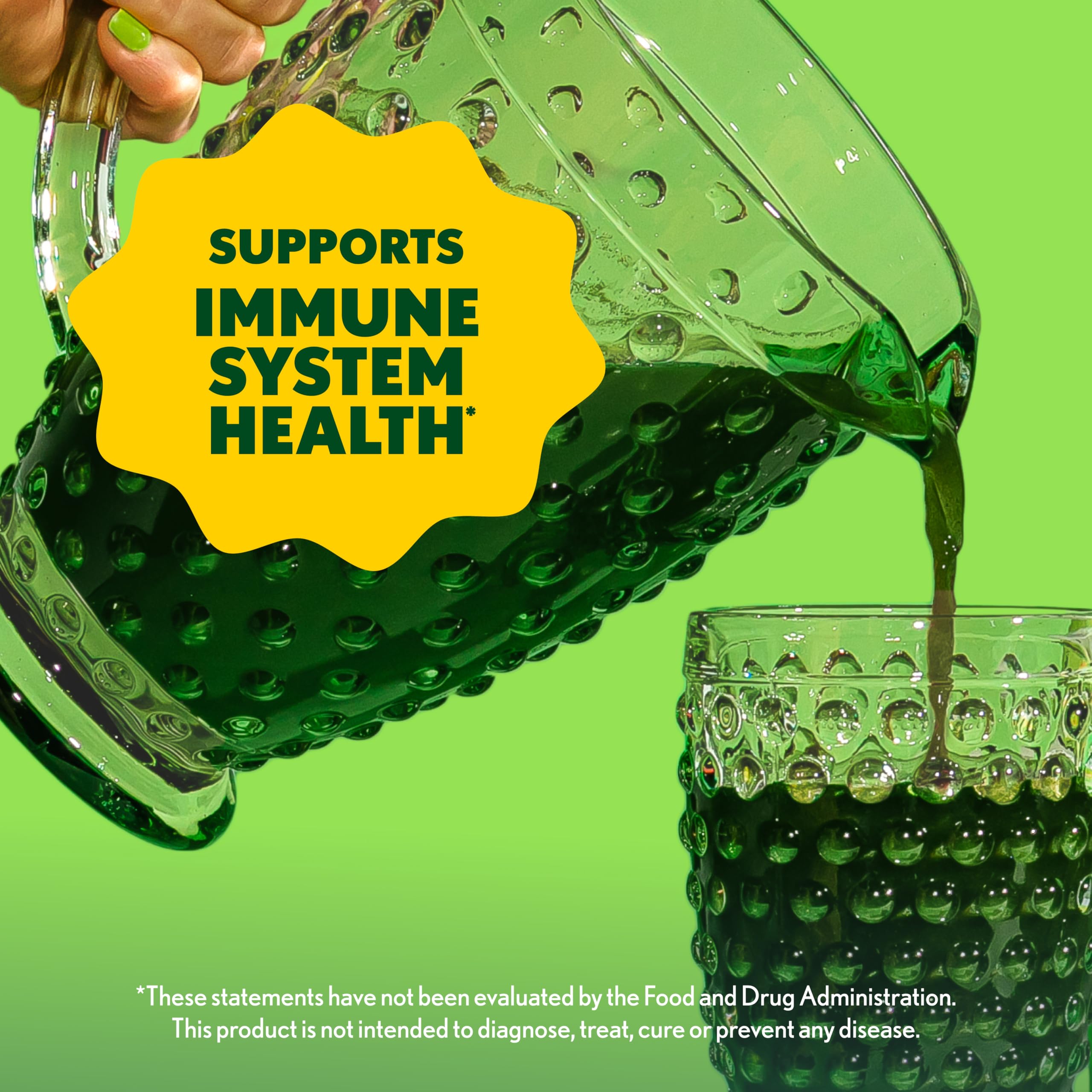 Amazing Grass Greens Superfood Powder organic-certified label signals trusted, clean nutrition.