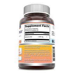 Amazing Nutrition Berberine bottle cap close-up signaling quality and purity