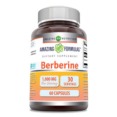 Amazing Nutrition Berberine bottle front view for daily wellness and consistency