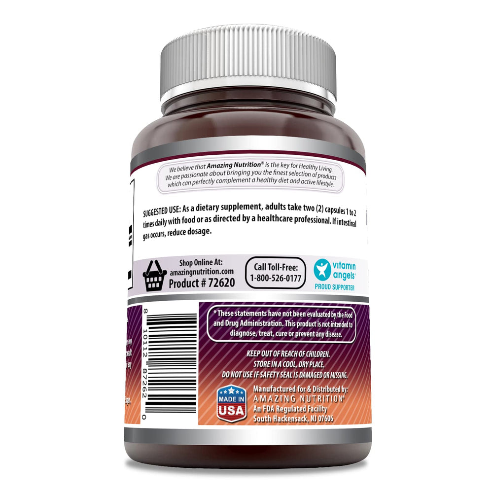Amazing Nutrition MSM capsules being poured for daily use