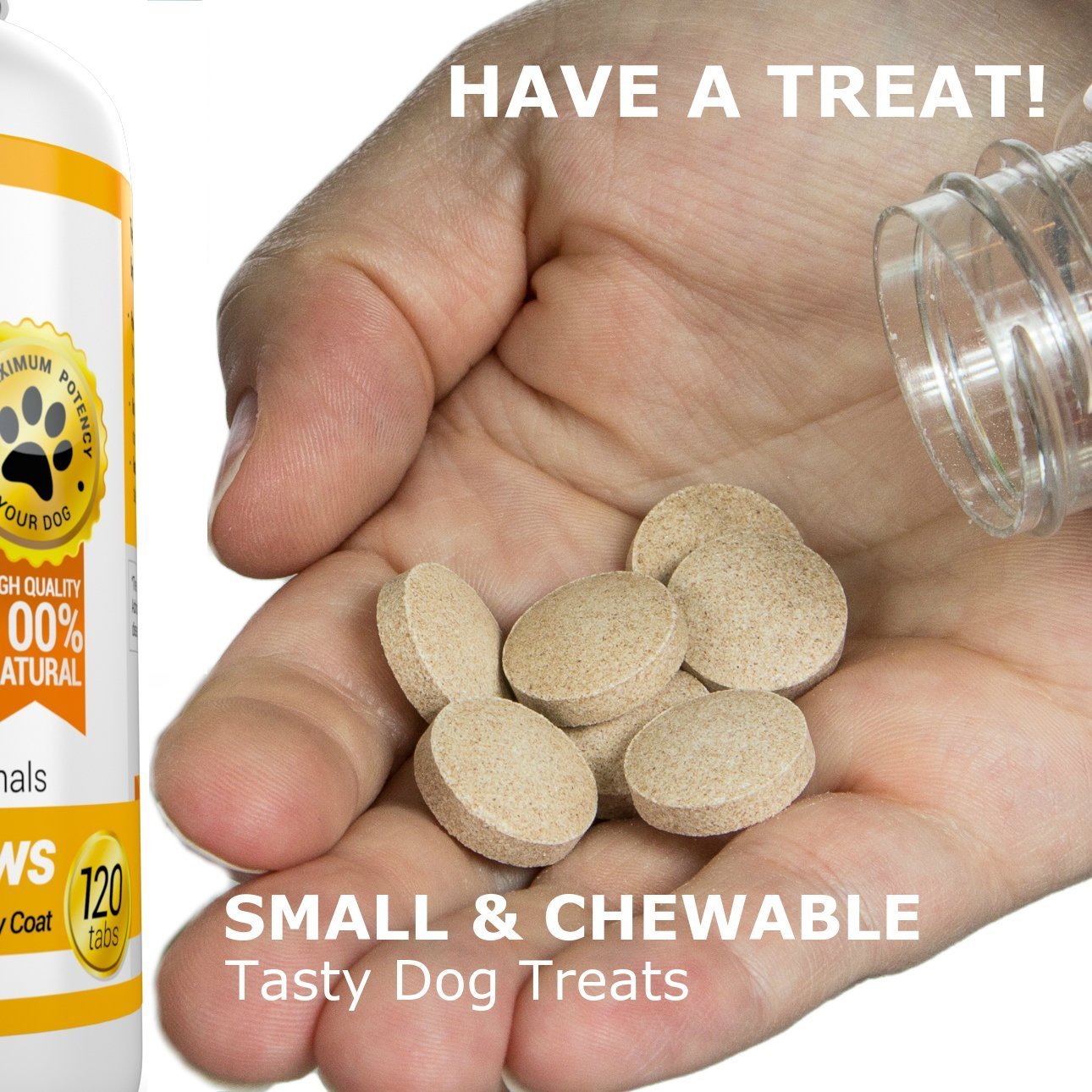 Amazing Omega 3 for Dogs joint-support chews may aid mobility in aging dogs.