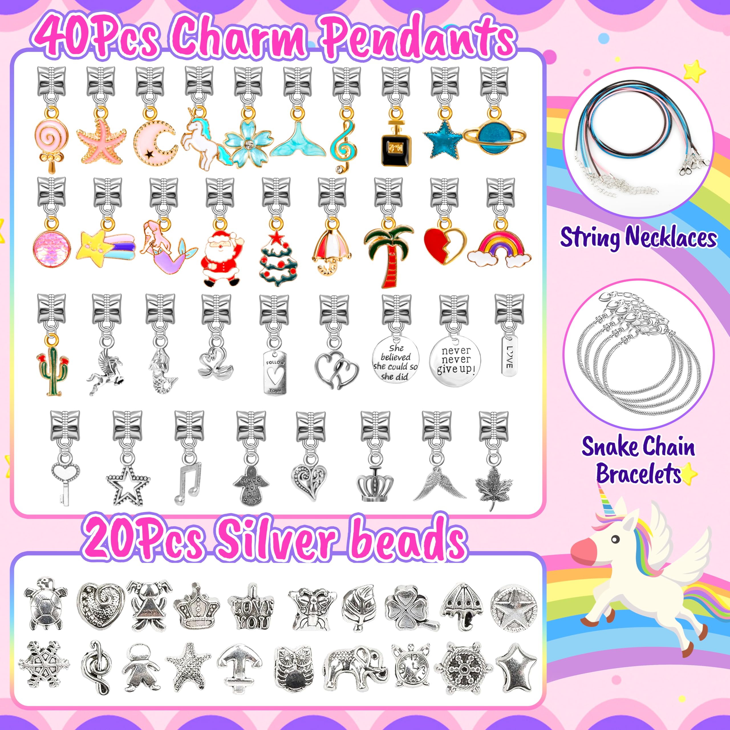 AMAZING TIME 39 color charm beads offer vibrant options for outfits.