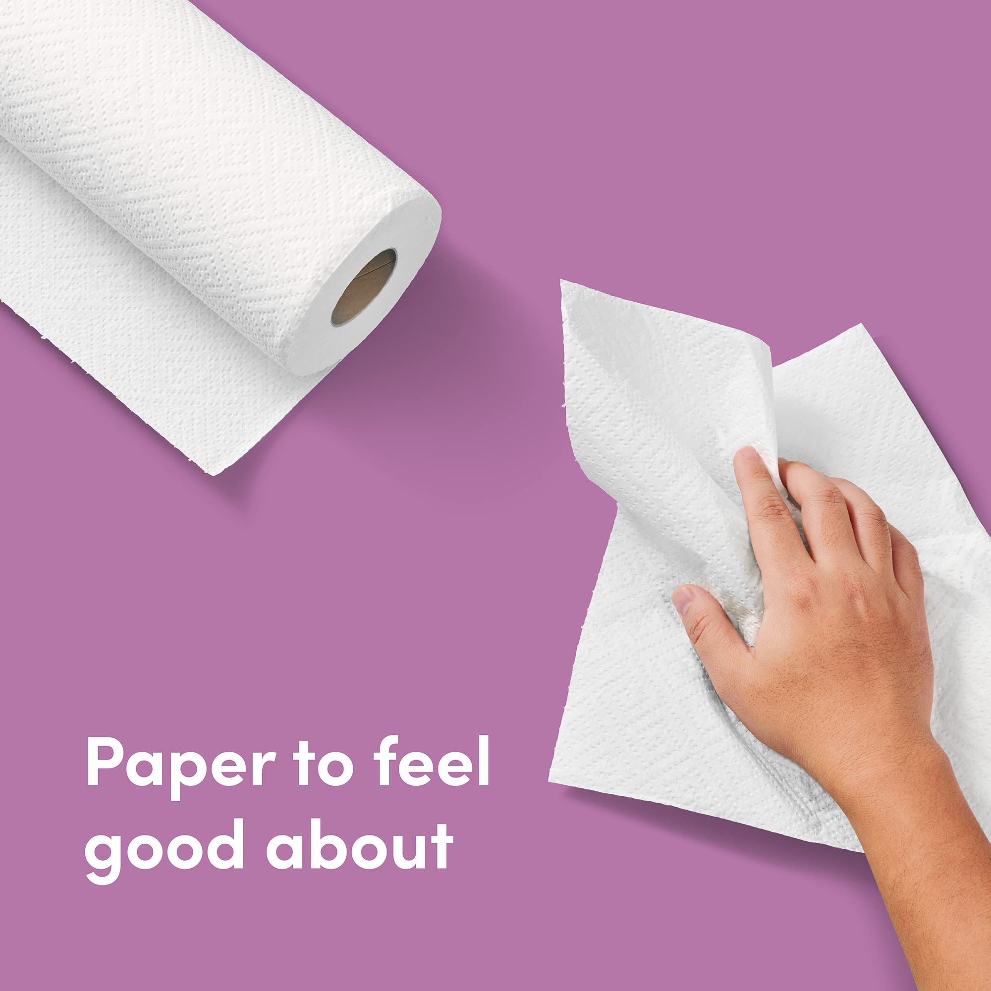 Amazon Aware bamboo towels plastic-free packaging for greener homes