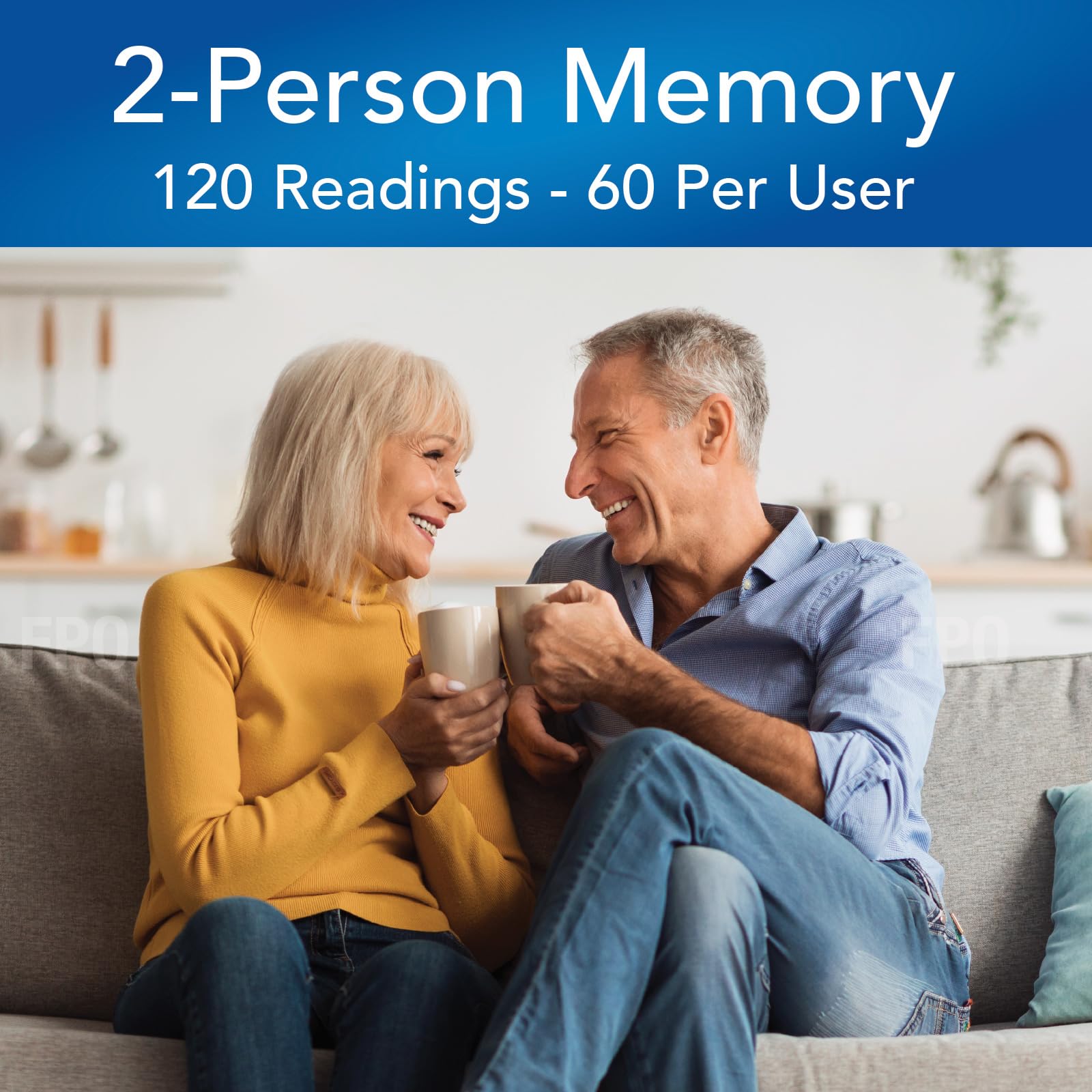 Amazon Basic Care cuff size range from 8.6 to 16.5 inches fits most adults.
