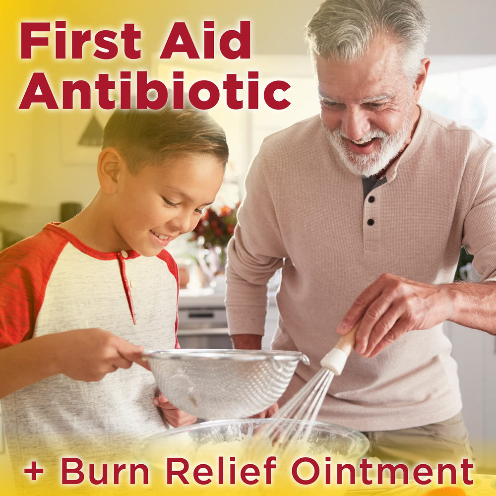 Product compared to Neosporin + Burn Relief active ingredients