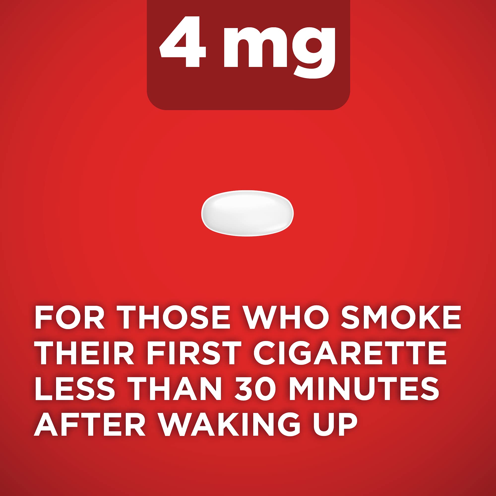 Amazon Basic Care Mini Nicotine Lozenge 4 mg Cherry Ice blister closeup offers easy dosing.