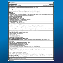 Amazon Basic Care Minoxidil foam on scalp for targeted regrowth application