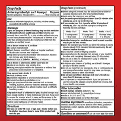 Amazon Basic Care Nicotine Lozenge 4 mg cherry box front emphasizes accessible quit aid