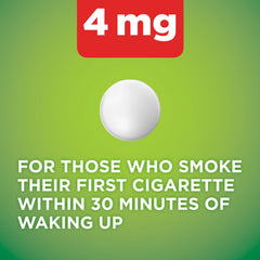 Amazon Basic Care lozenge 4 mg mint pack opened showing 216-count supply for quit planning.
