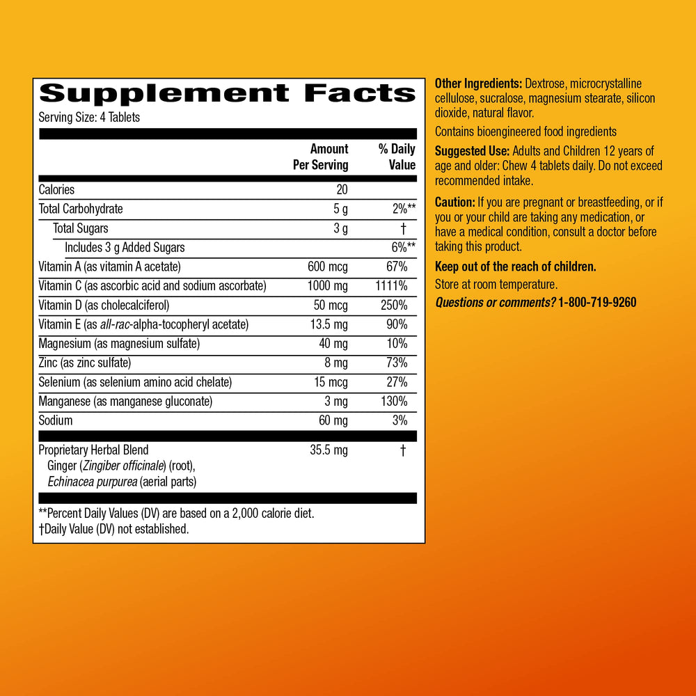 Amazon Basic Care vitamin C blend highlights robust immune-supporting nutrients.