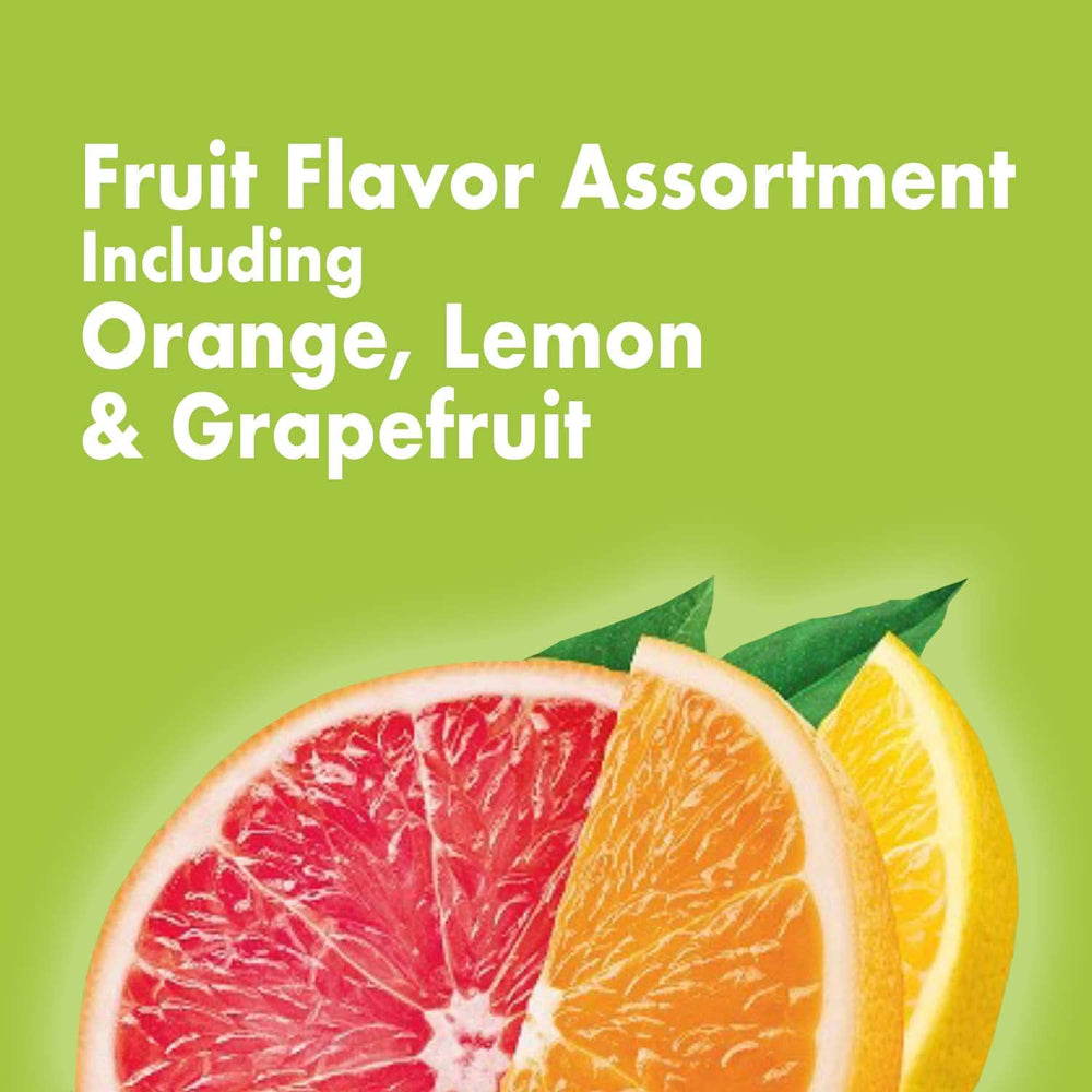 Amazon Basic Care Vitamin C Drops lemon flavor for refreshing citrus vitamin C.