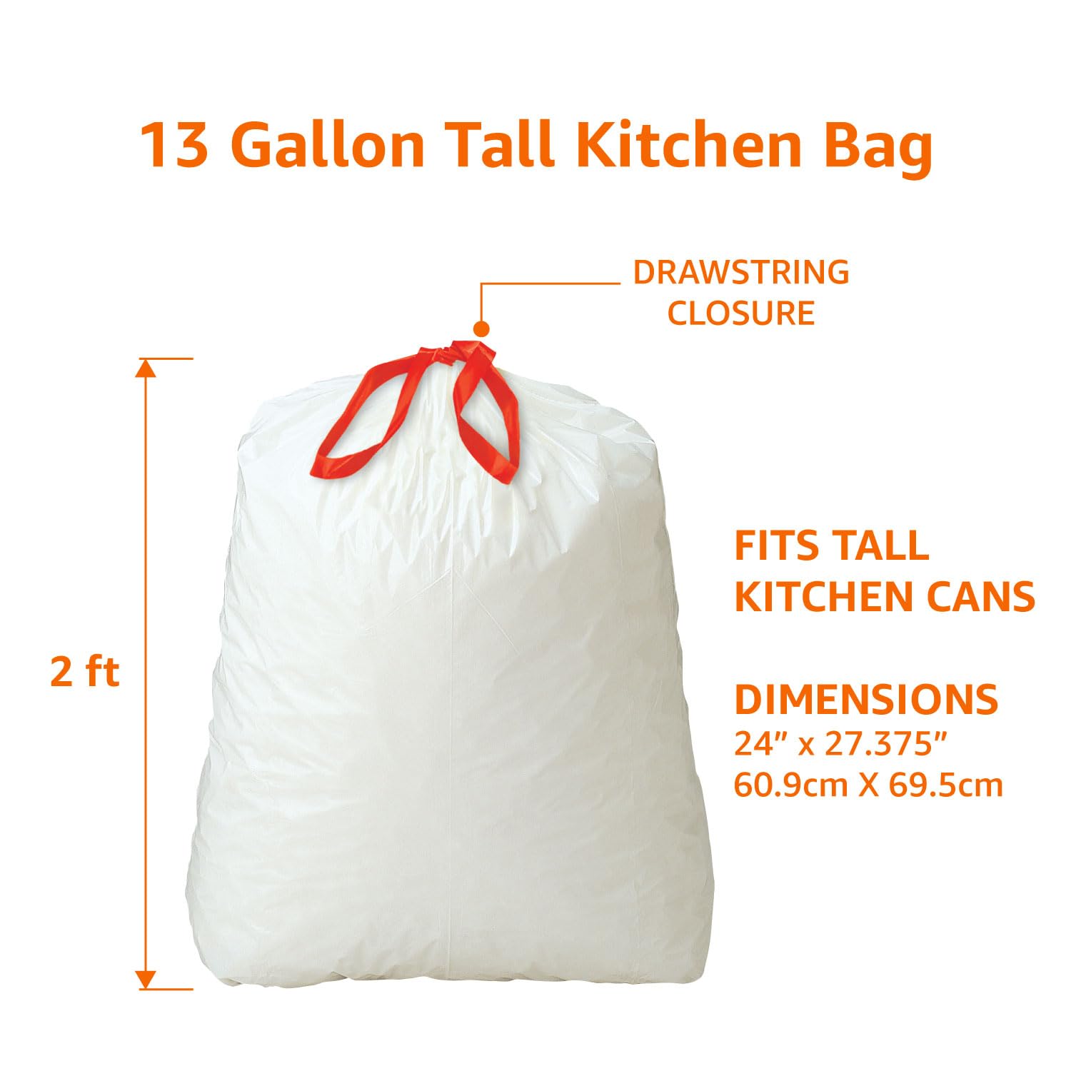 Amazon Basics 10% post-consumer recycled material supports waste diversion.