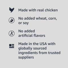 Amazon Basics 13.2 oz can label with natural ingredients.