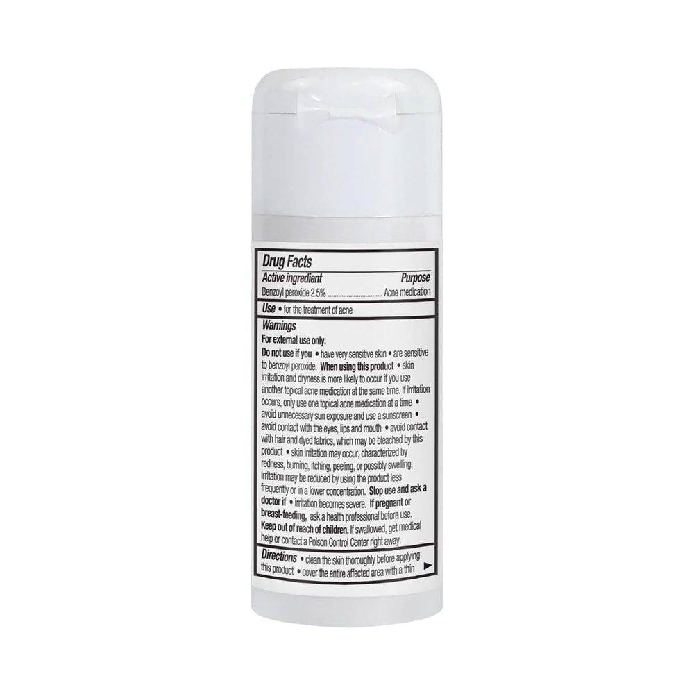 Amazon Basics packaging box showing an easy-to-use acne care system