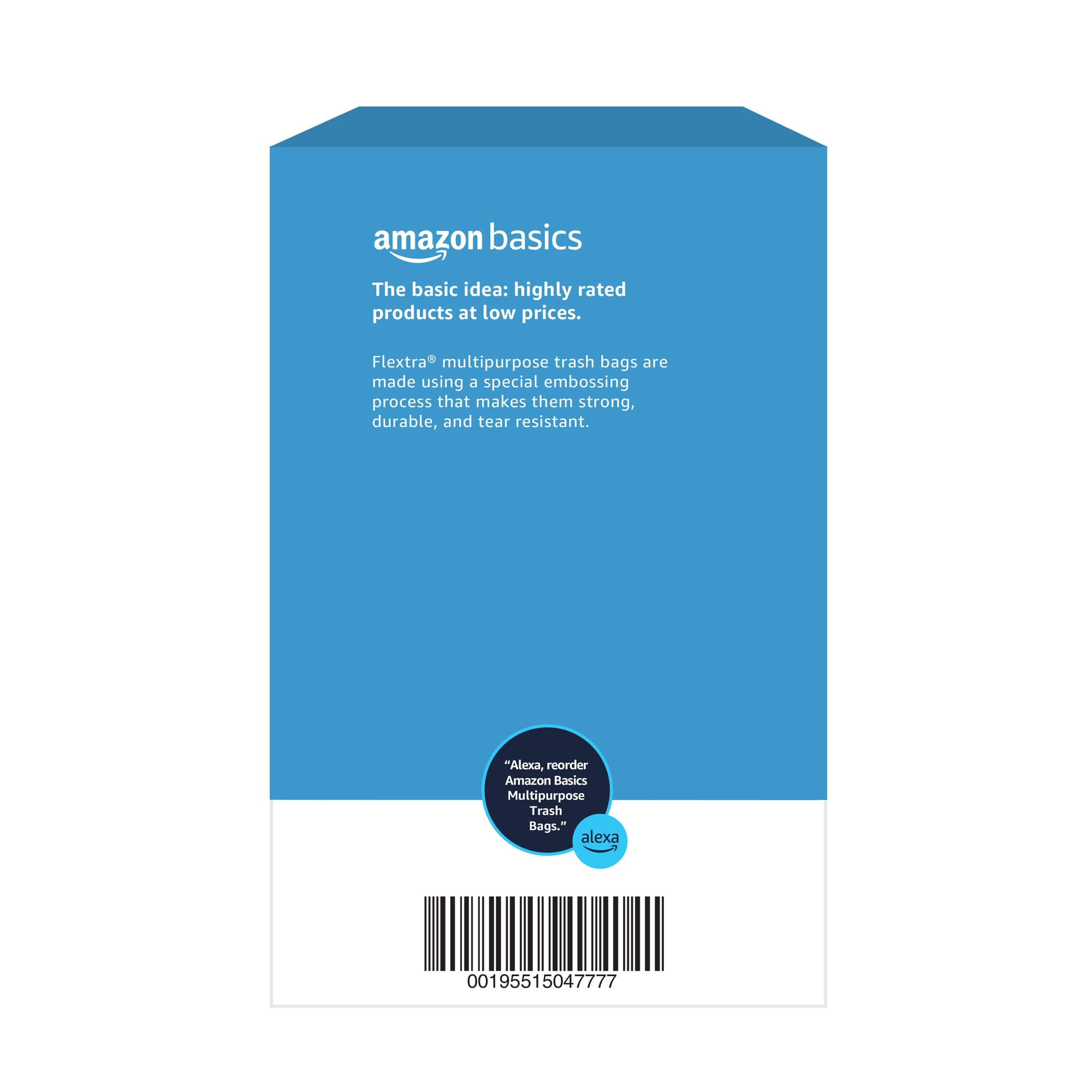 Amazon Basics 30x33 inch bag dimensions for standard 30-gallon cans