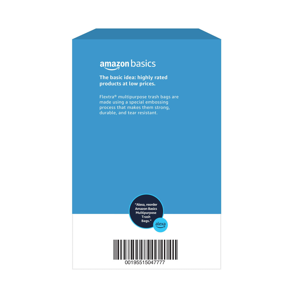 Amazon Basics 30x33 inch bag dimensions for standard 30-gallon cans