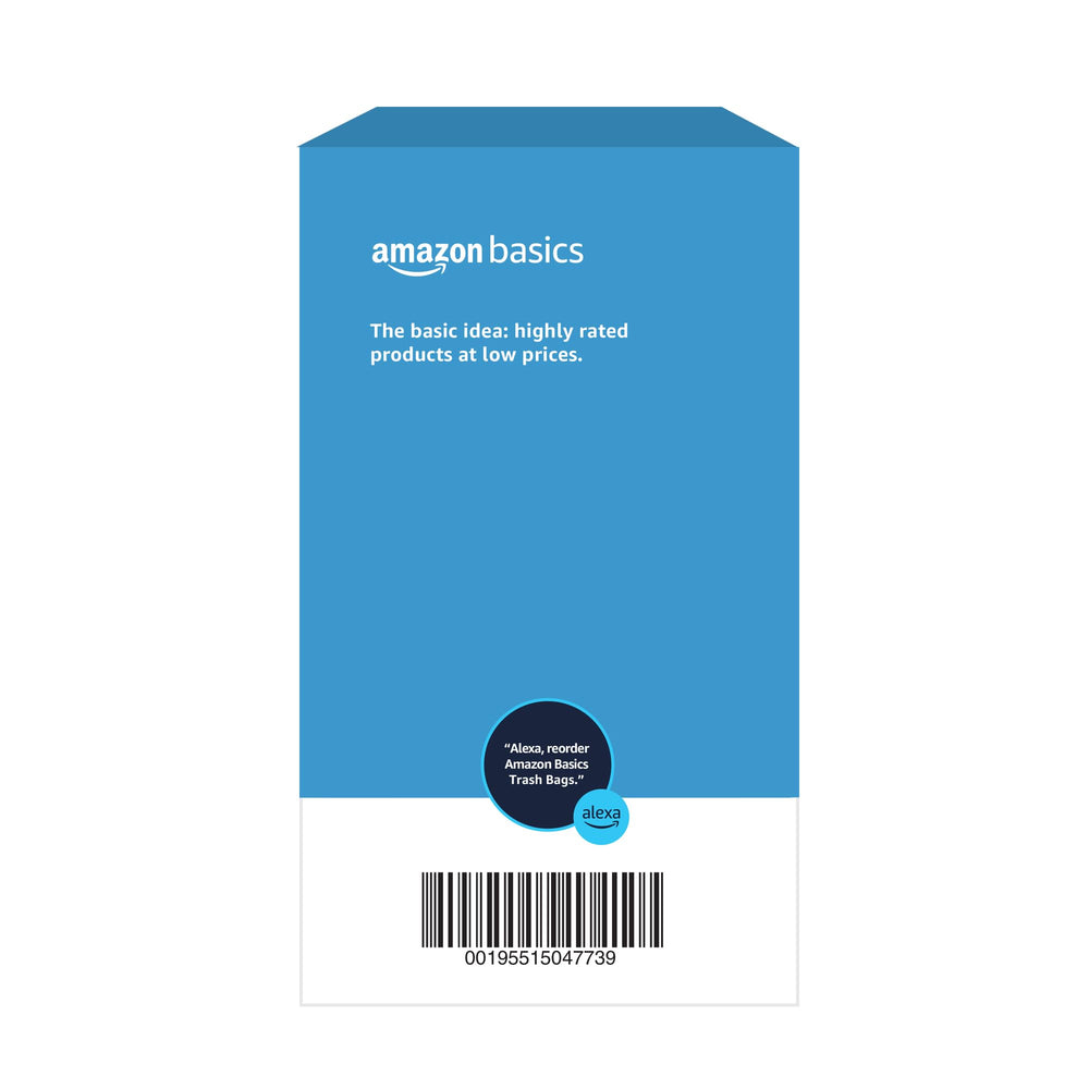 Amazon Basics 50-count pack ready for household or office use