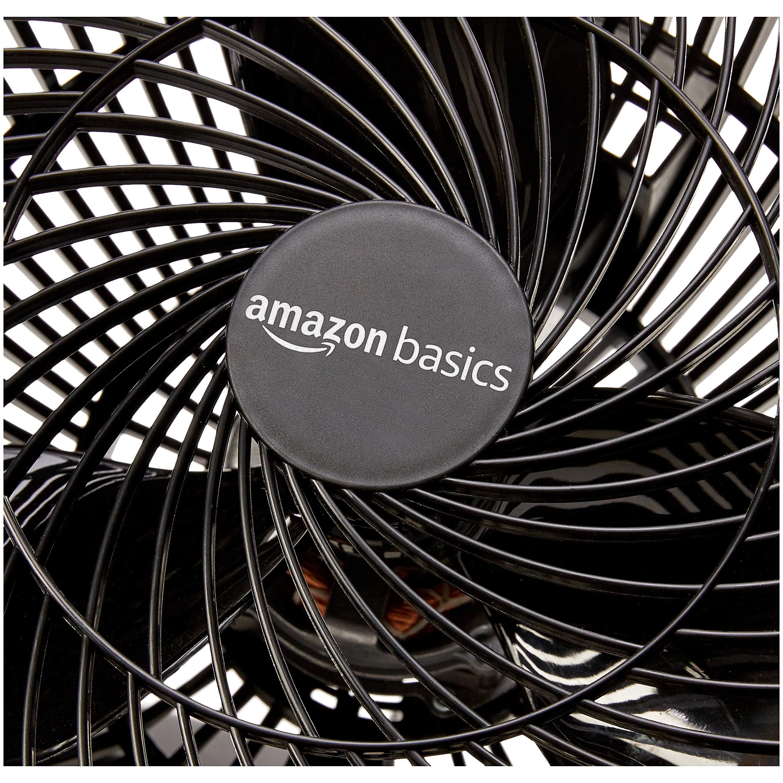 Amazon Basics air circulator fan lightweight body for easy relocation