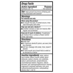 Foam-lather action of Amazon Basics anti-dandruff 2-in-1 shampoo for cleansing