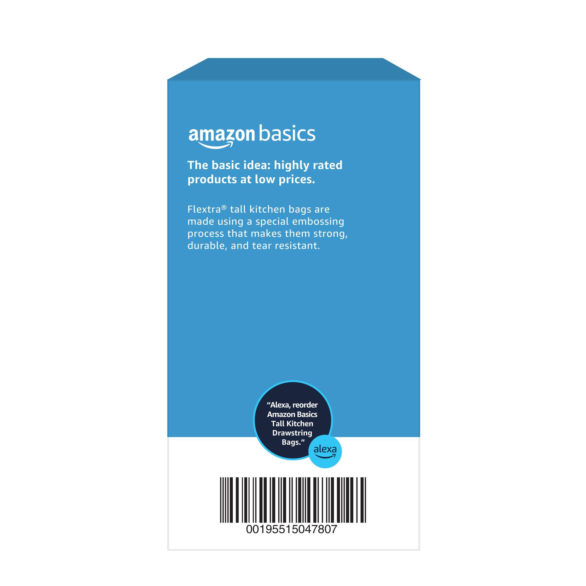 Amazon Basics 24x27-3/8 inch dimensions, fits standard tall bins.
