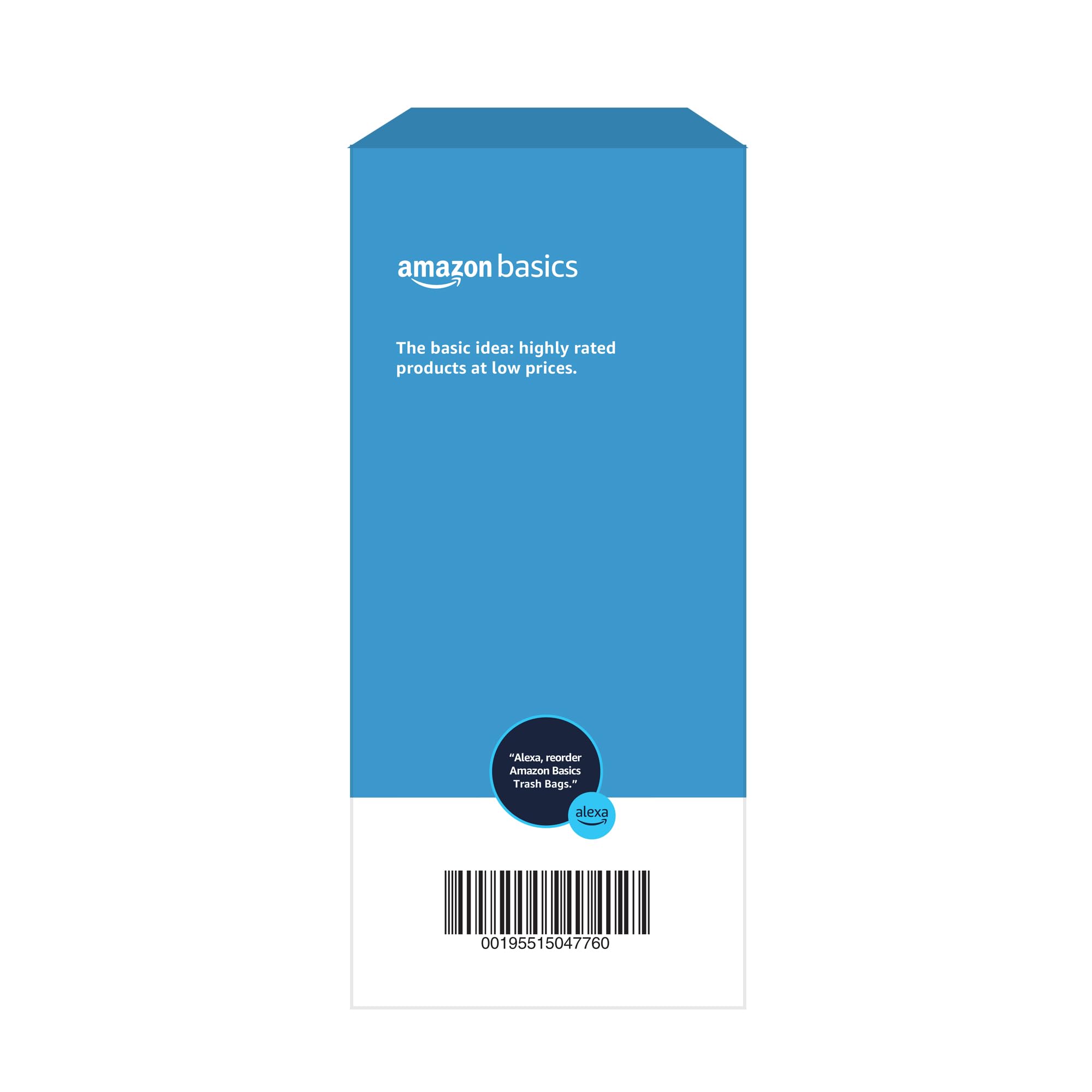 Amazon Basics 1.1 mil thickness for durable yard waste bags