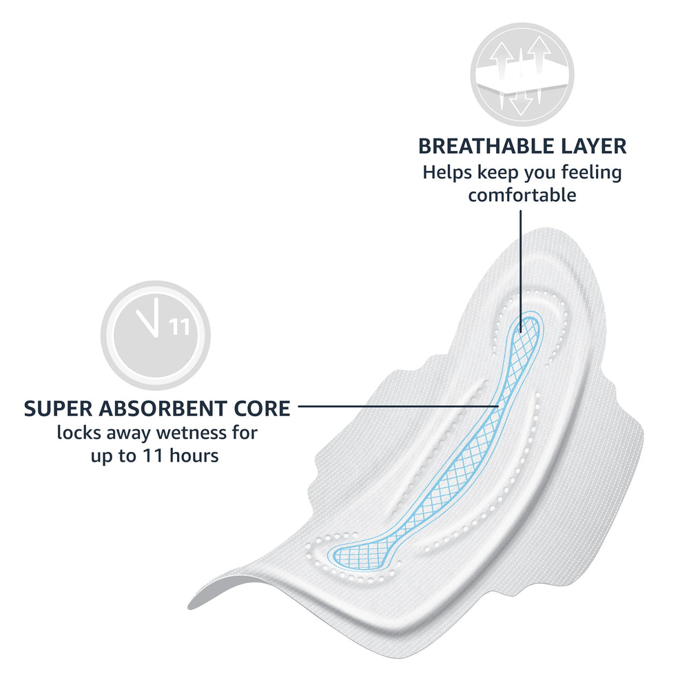 Amazon Basics breathable outer layer keeps you fresh