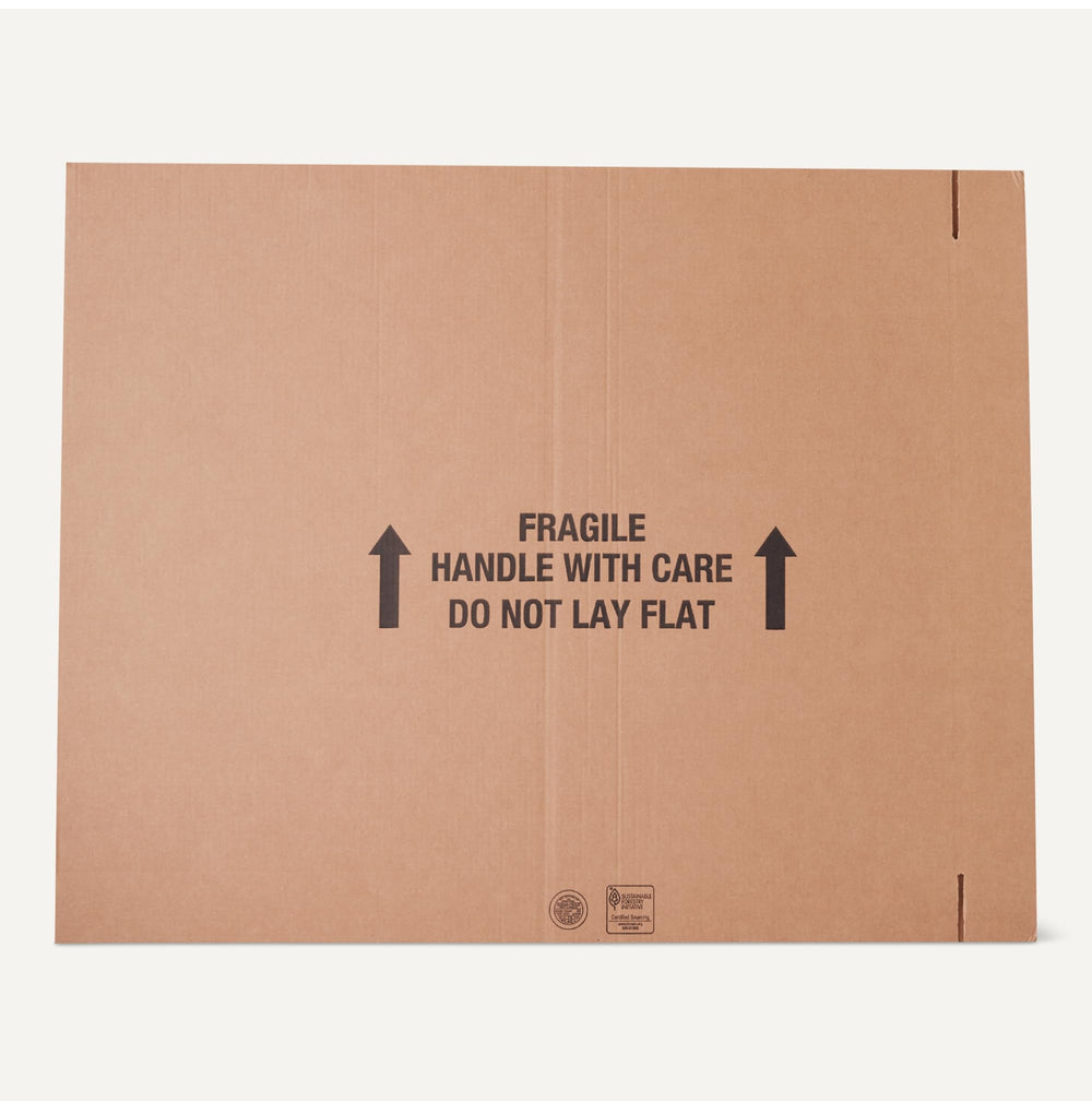 Amazon Basics 275 lb ECT-44 corrugated construction provides strong protection during moves