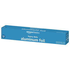 Covering meat with foil to manage browning during cooking using Amazon Basics foil