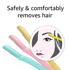 Amazon Basics Dermaplane Razor gentle exfoliation removes dead skin for softer texture