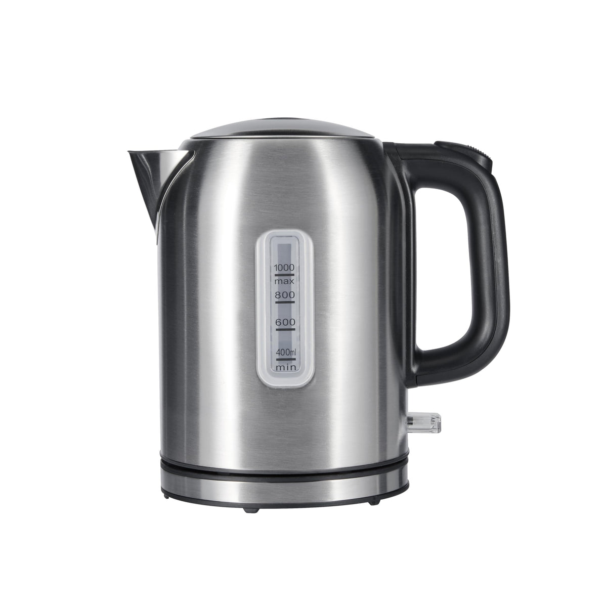 Amazon Basics Electric Kettle spout pour enables precise hot water for tea and coffee
