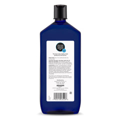 Foaming bath bubbles close-up from Amazon Basics Eucalyptus & Spearmint for a spa-like soak.