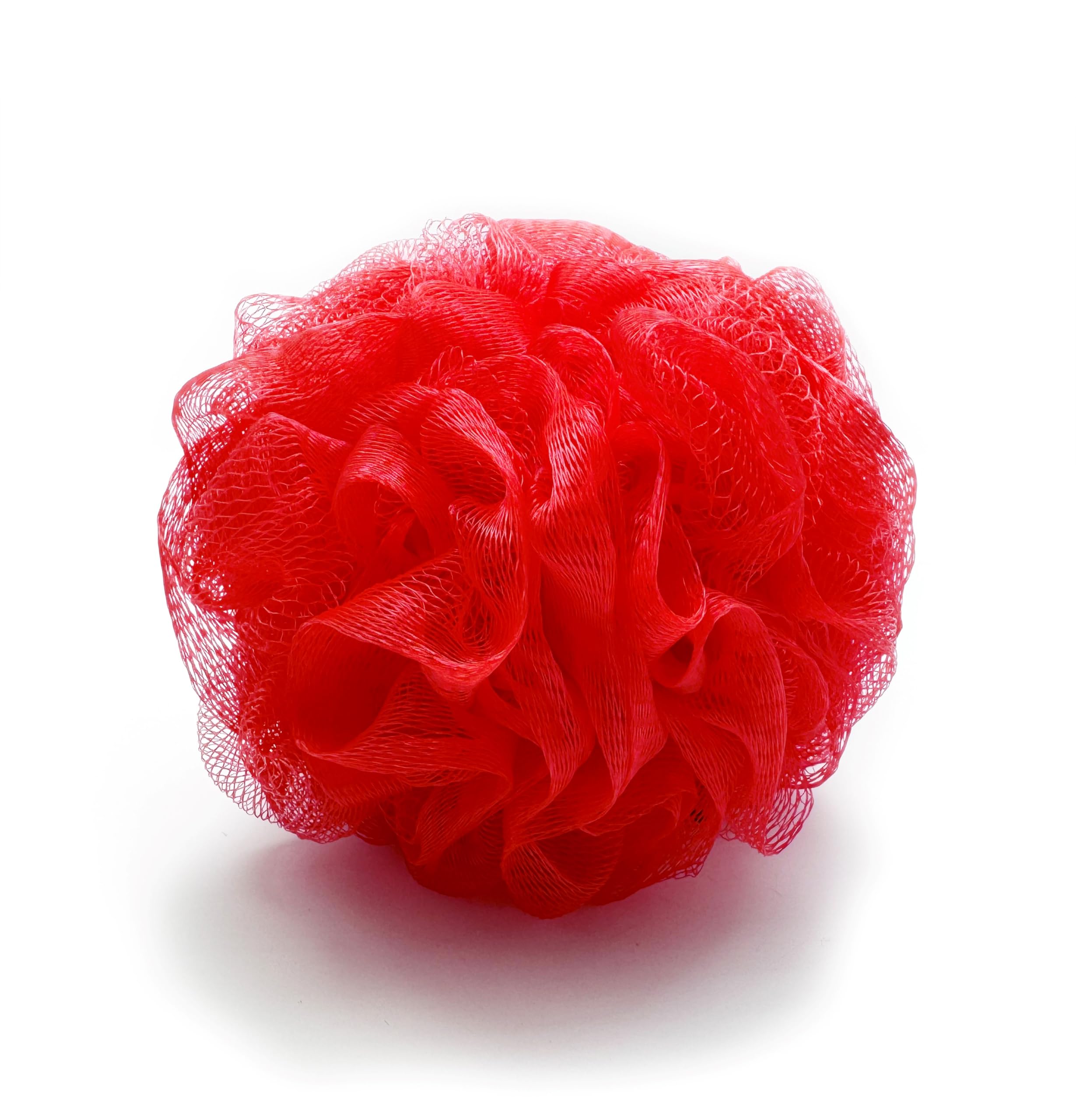 Amazon Basics six-pack exfoliating loofahs in packaging