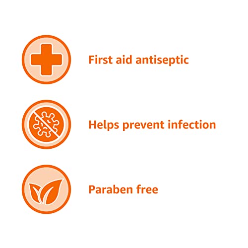 Amazon Basics first aid solution designed for home readiness in emergencies.