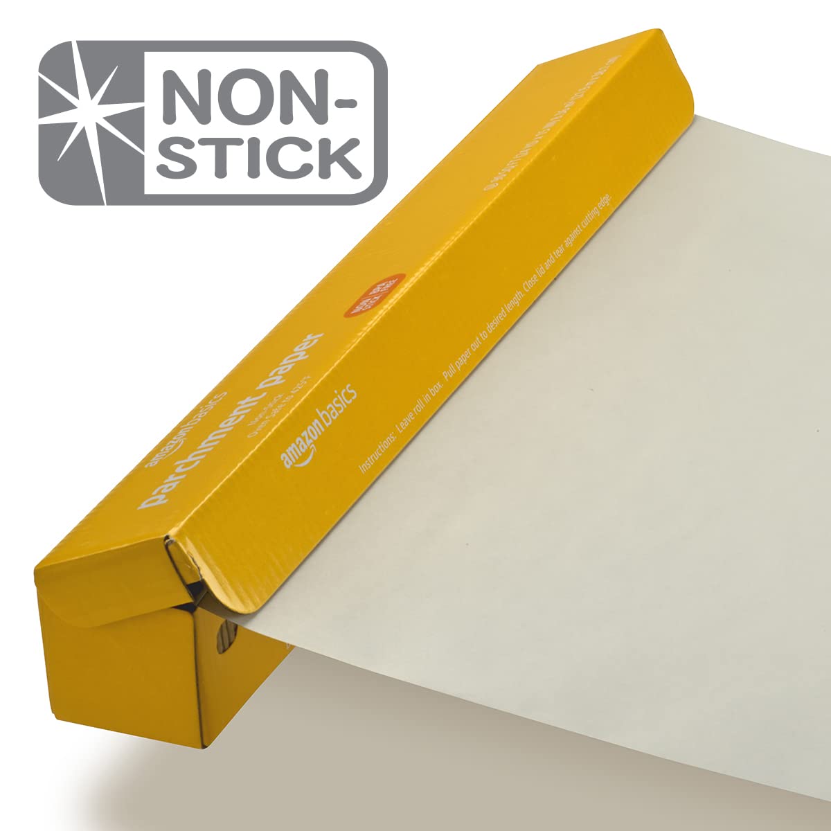 FSC-certified Amazon Basics parchment paper supports eco-friendly baking choices.