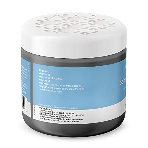 Amazon Basics Gel Odor Eliminator fragrance-free for closets and small spaces