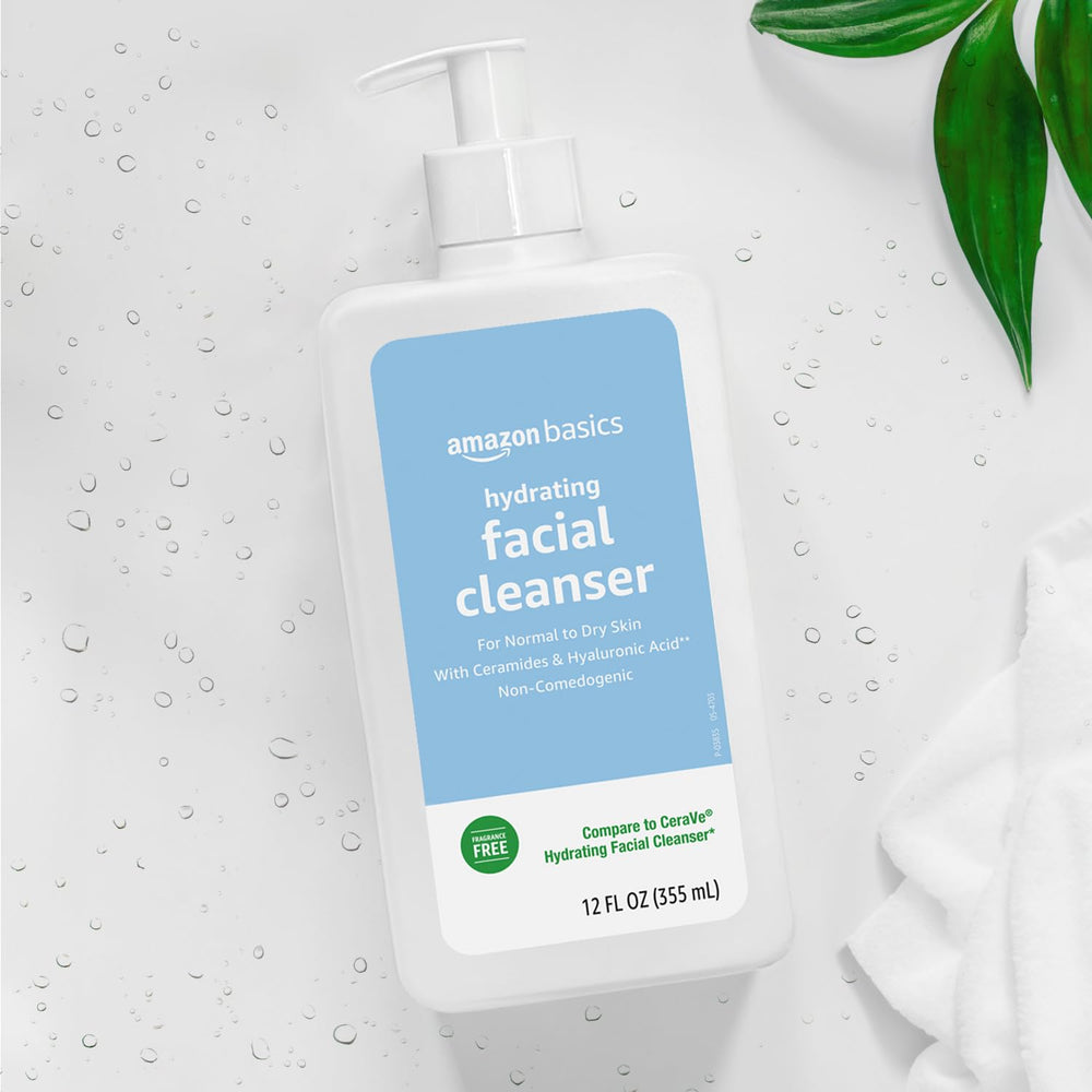 Hands apply cleanser on wet skin, gentle massage and rinse.