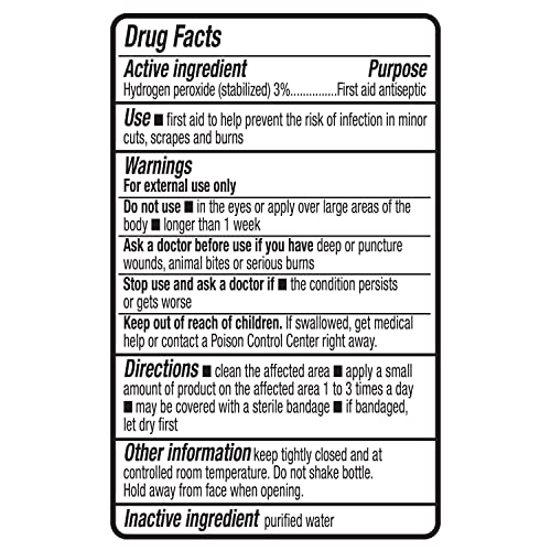 Amazon Basics 32 oz bottle with flip-top cap for controlled antiseptic application