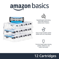 Amazon Basics hypoallergenic lubricating strip with vitamin E for comfort.