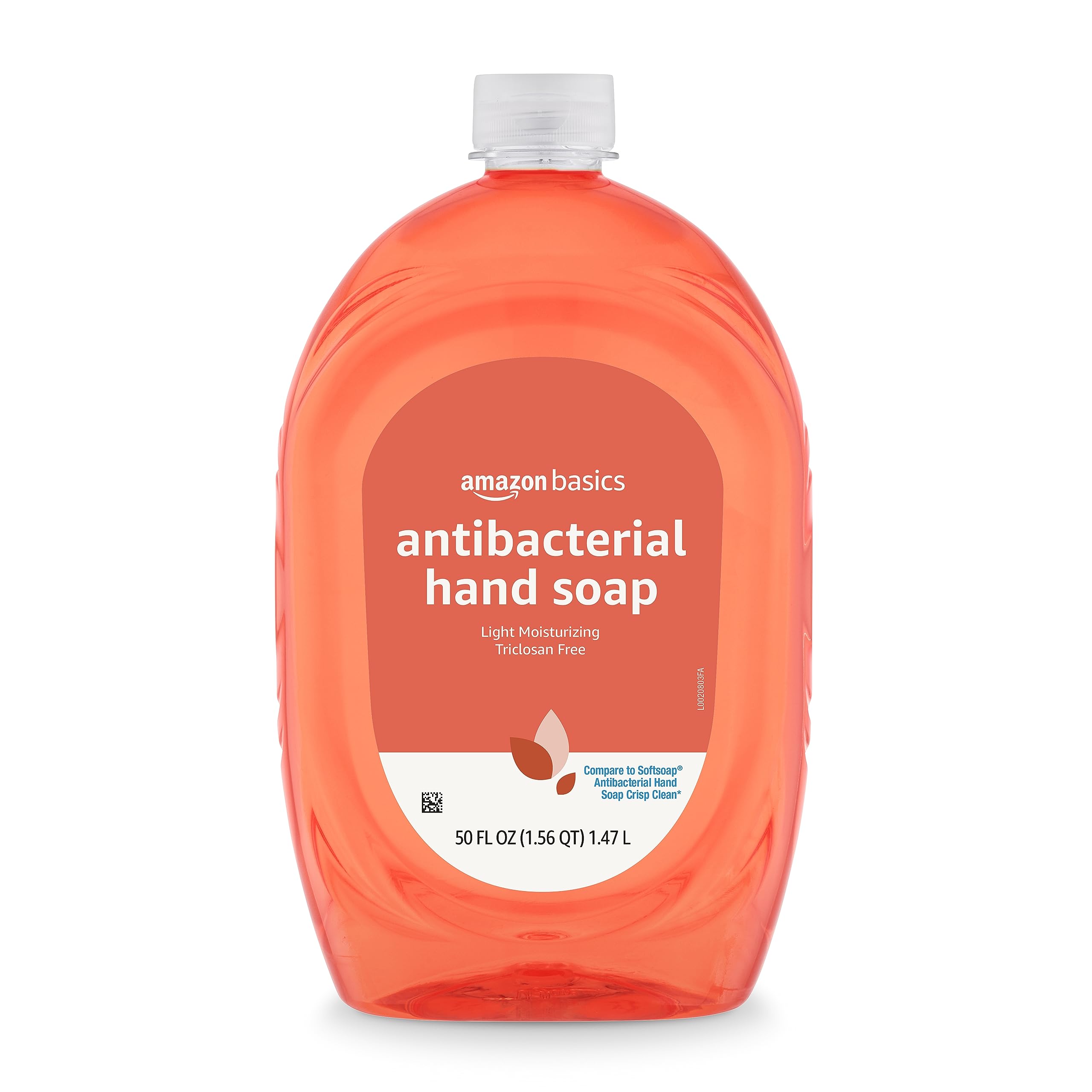 Amazon Basics liquid hand soap refill bottle pour for easy refills