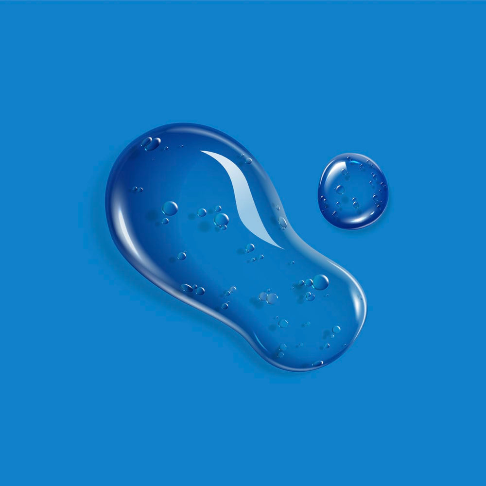 Amazon Basics Liquid lubricant toy-friendly close up with silicone toys