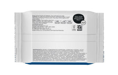 Amazon Basics Makeup Remover Wipes closeup of soft cloth and gentle formula for sensitive skin