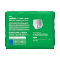Amazon Basics men's incontinence underwear moisture management for all-day comfort