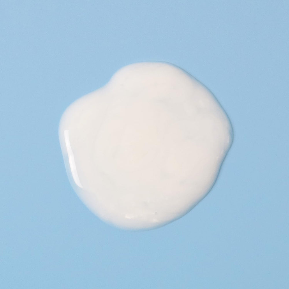 Amazon Basics Moisturizing Body Wash label shows dermatologist-tested, parabens-free formula.