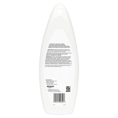Amazon Basics Moisturizing Body Wash pour demonstrates quick lather for shower routines.