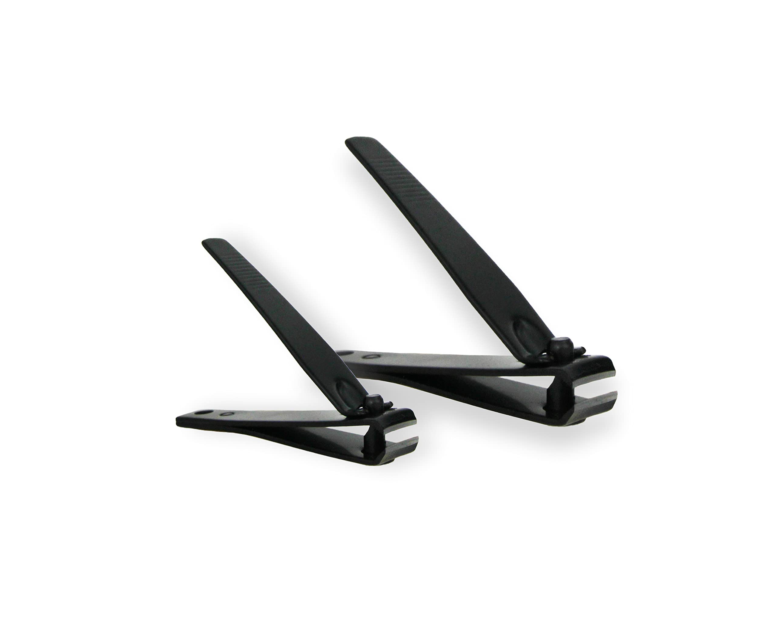 Amazon Basics nail clipper with black finish adds style to grooming.