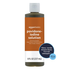 Packaging image features four bottles ready for home or clinic use.