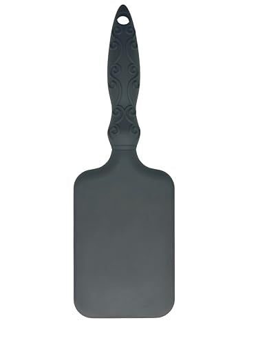 Amazon Basics Paddle Brush with Flexible Cushion Base for smooth brushing on all hair types